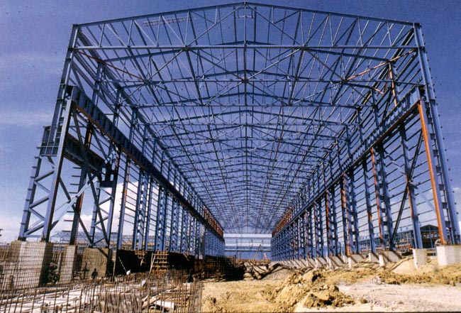 舟山船厂网架工程