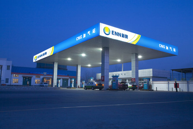 舟山加气站网架工程